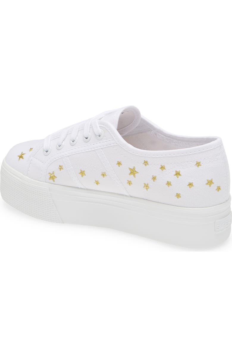 Superga 2790 Embroidered Platform Sneaker, Alternate, color,
