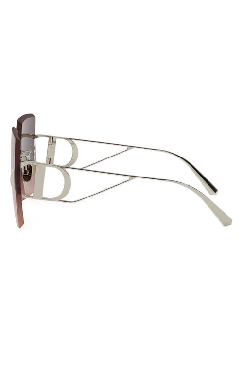 Dior 30montaigne S7u 64mm Oversize Gradient Geometric Sunglasses In Multi