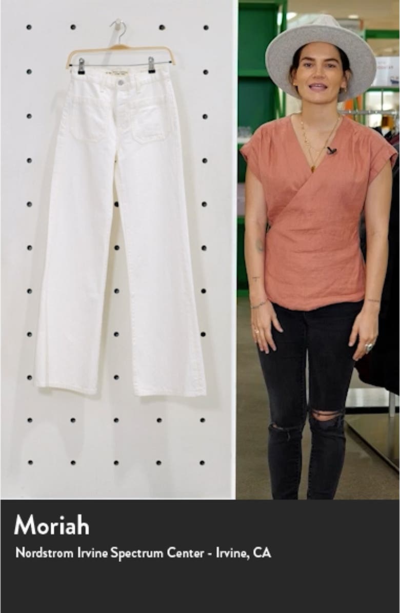 Florence High Waist Bootcut Jeans, sales video thumbnail