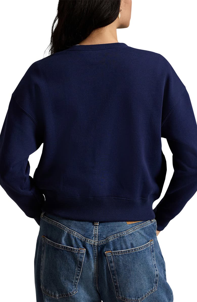 Polo Ralph Lauren Cotton Blend Cardigan, Alternate, color, Newport Navy
