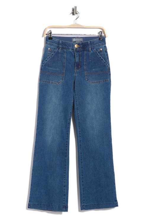 Porkchop Pocket Crop Wide Leg Jeans