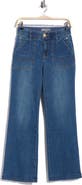 Democracy Porkchop Pocket Crop Wide Leg Jeans