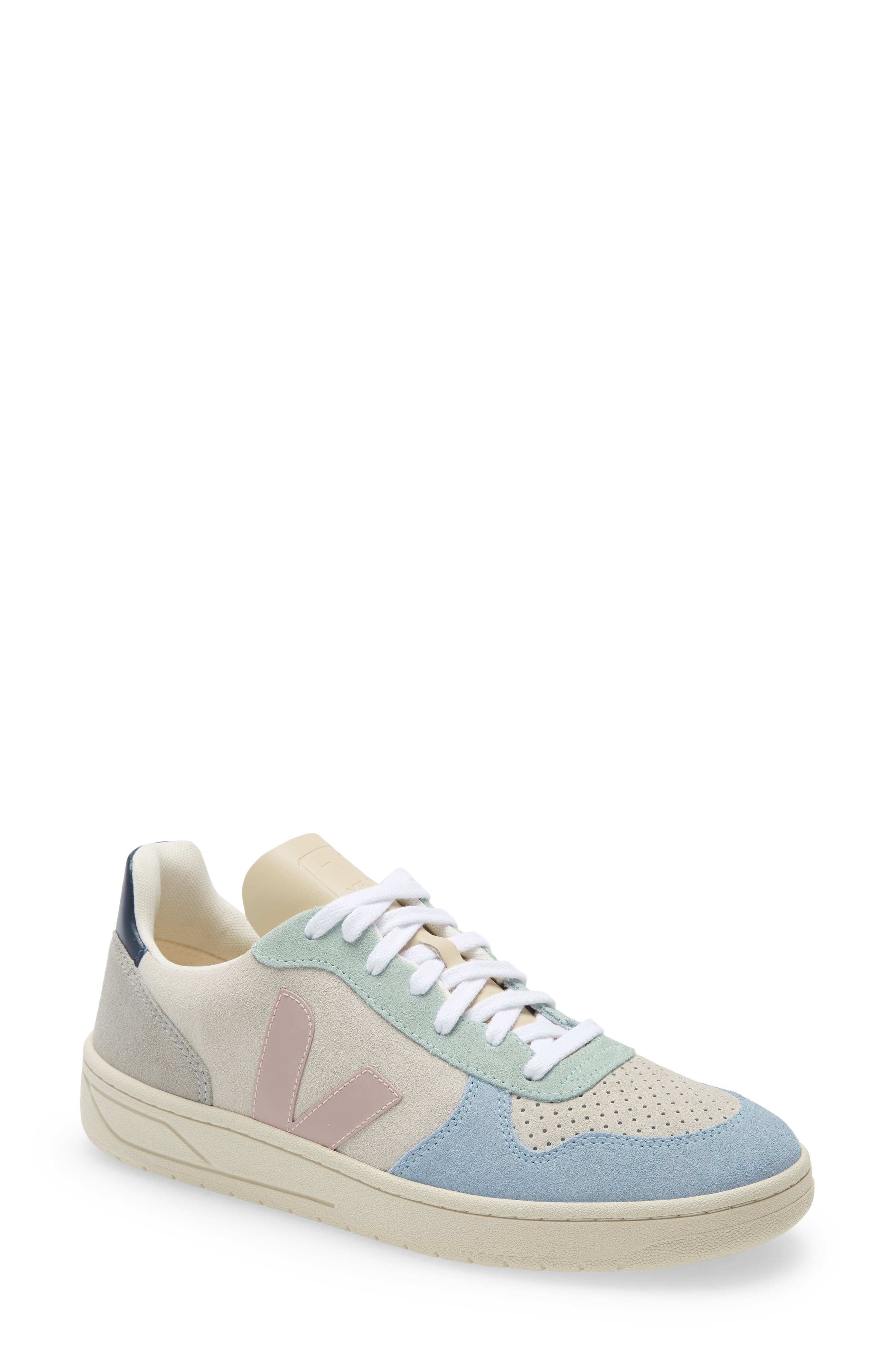 V-10 Sneaker, Main, color, MULTI/ NATURAL/ BABE