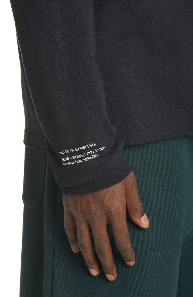 Undercover Fallen Man Men's Cotton Graphic Tee, Alternate, color,