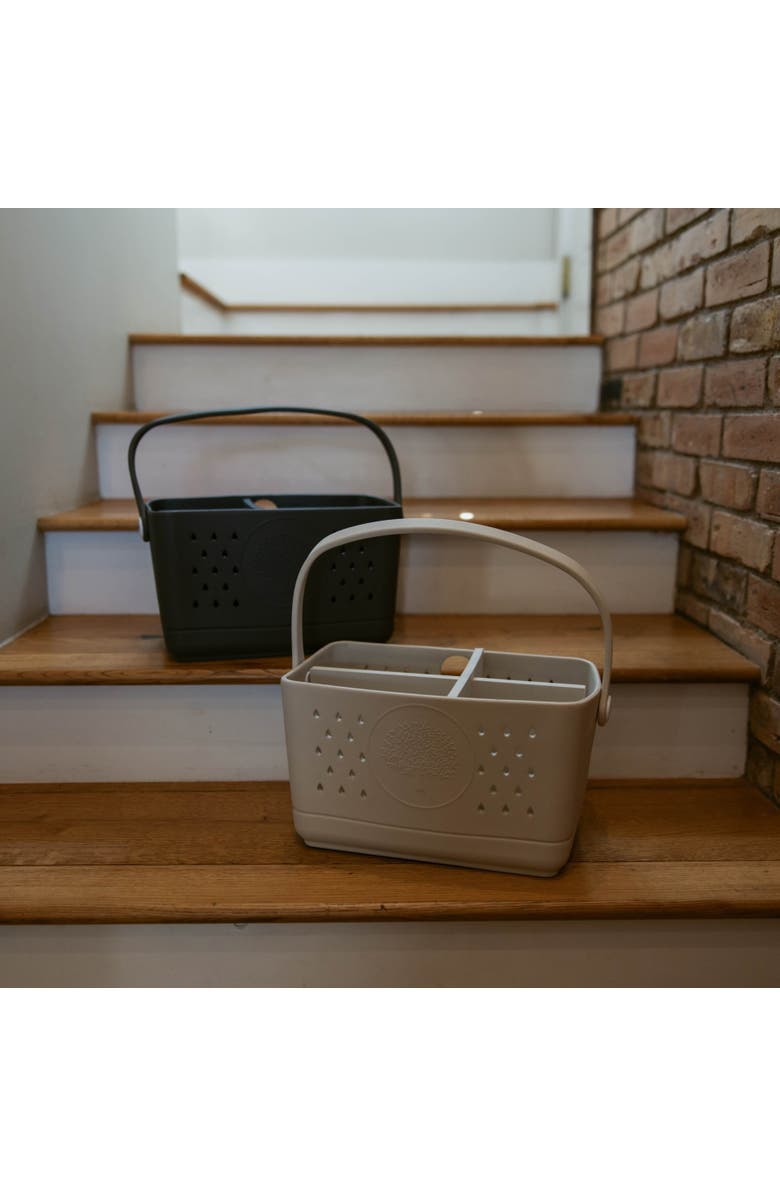 Parker Baby Co. Bath Caddy, Alternate, color, Smoke