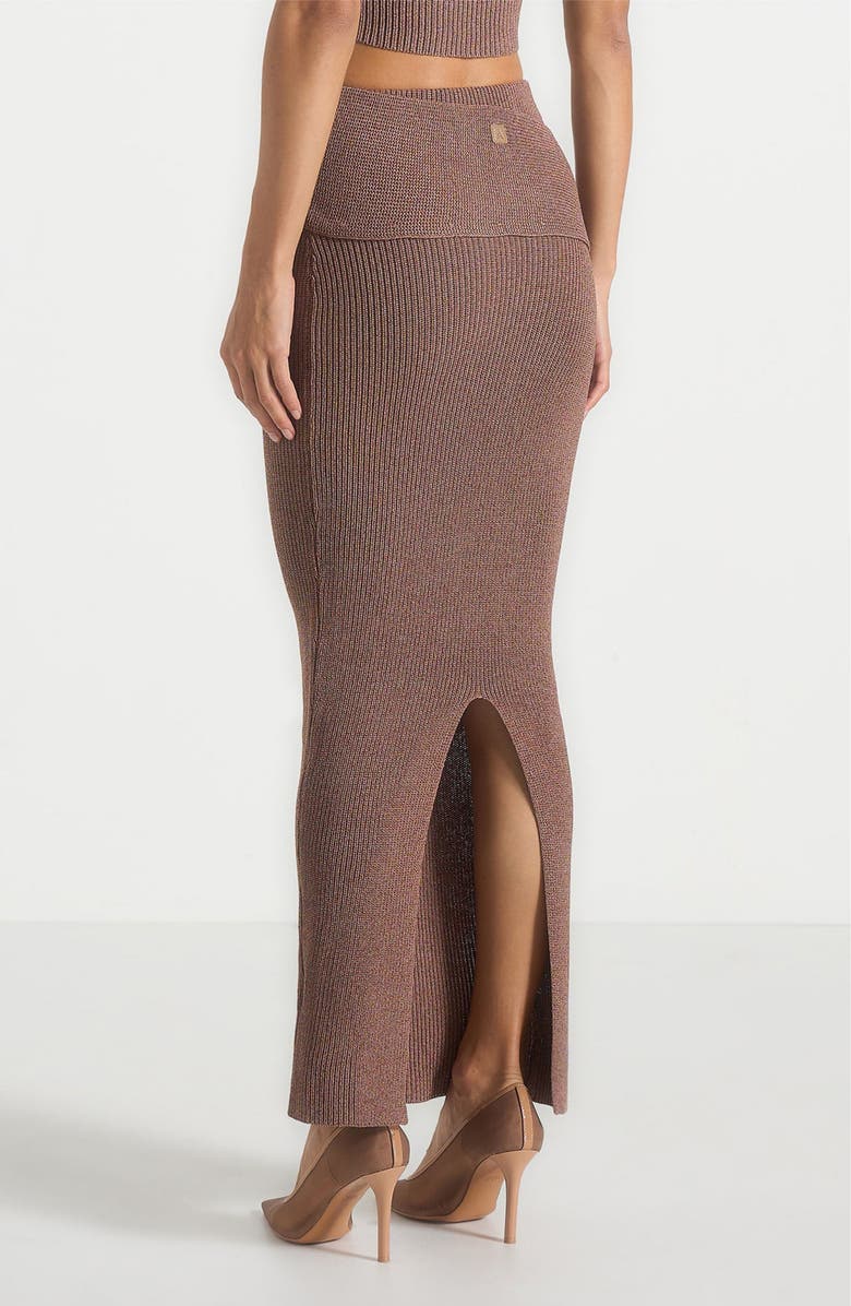 Manière De Voir Amy Asymmetric Midaxi Skirt With Hardware Detail, Alternate, color, Taupe