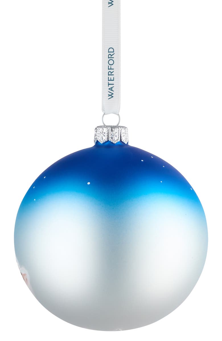 Waterford Holiday Heirlooms Winter Scene Glass Ornament, Alternate, color, Multi
