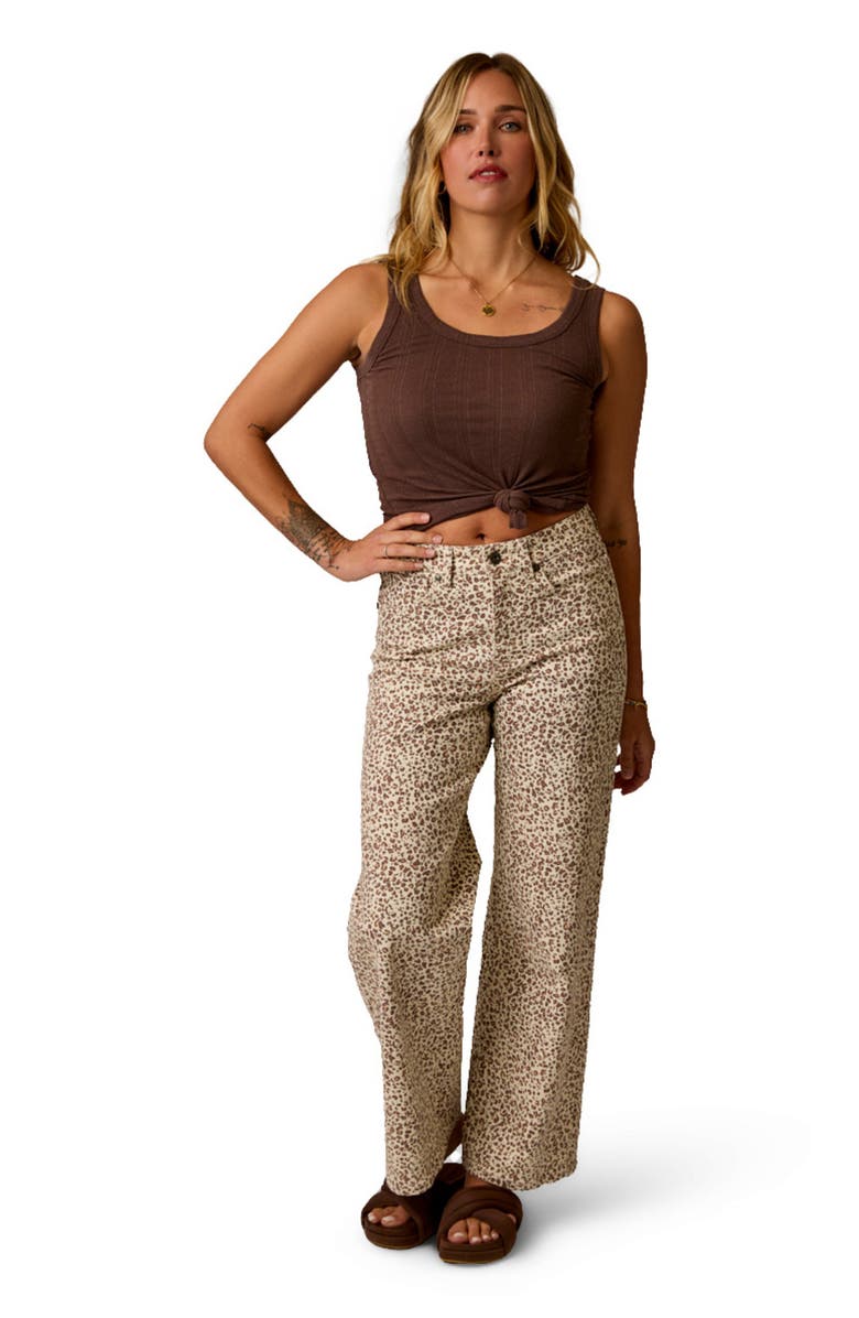 Carve Designs Audrey Wide Leg, Main, color, Leopard