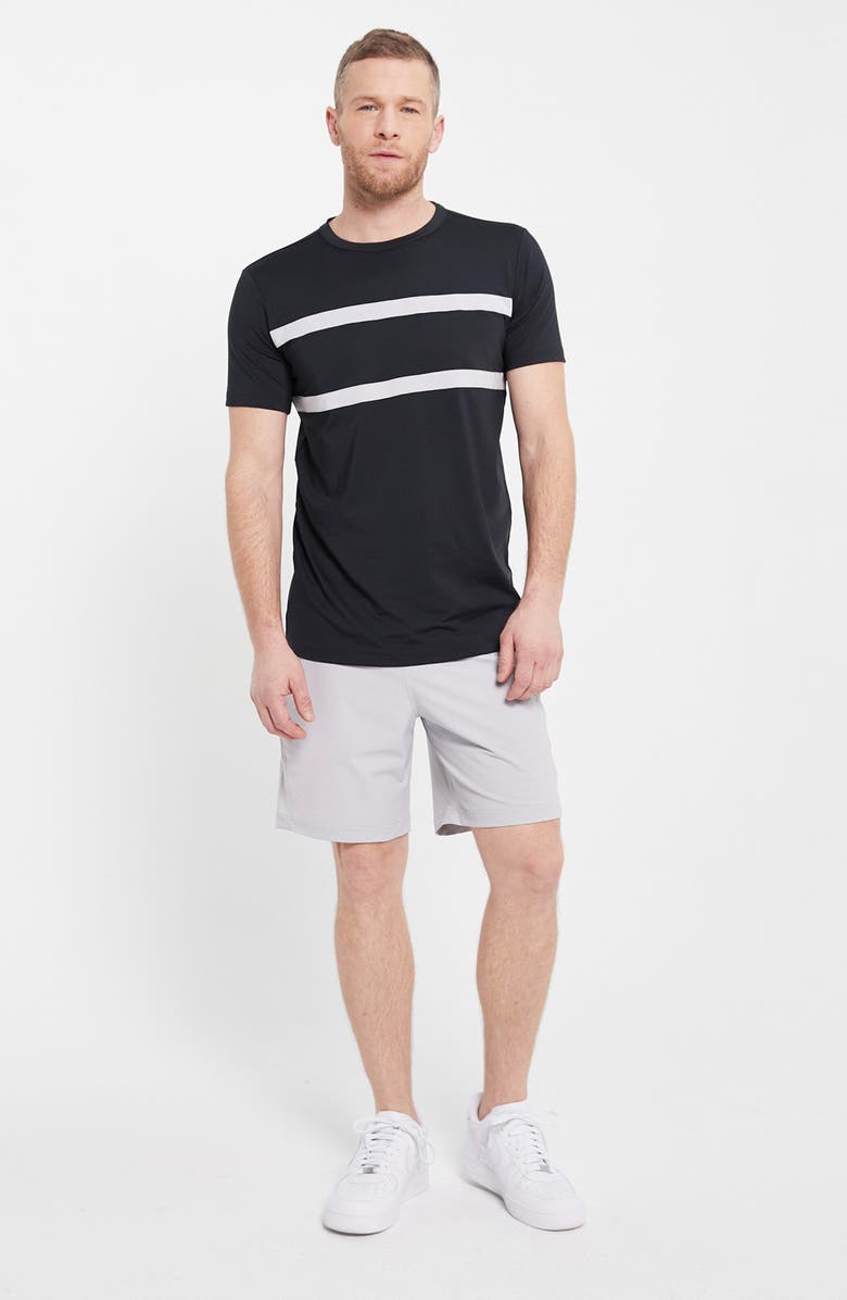 Redvanly Clark Stripe Crewneck Shirt, Alternate, color, 