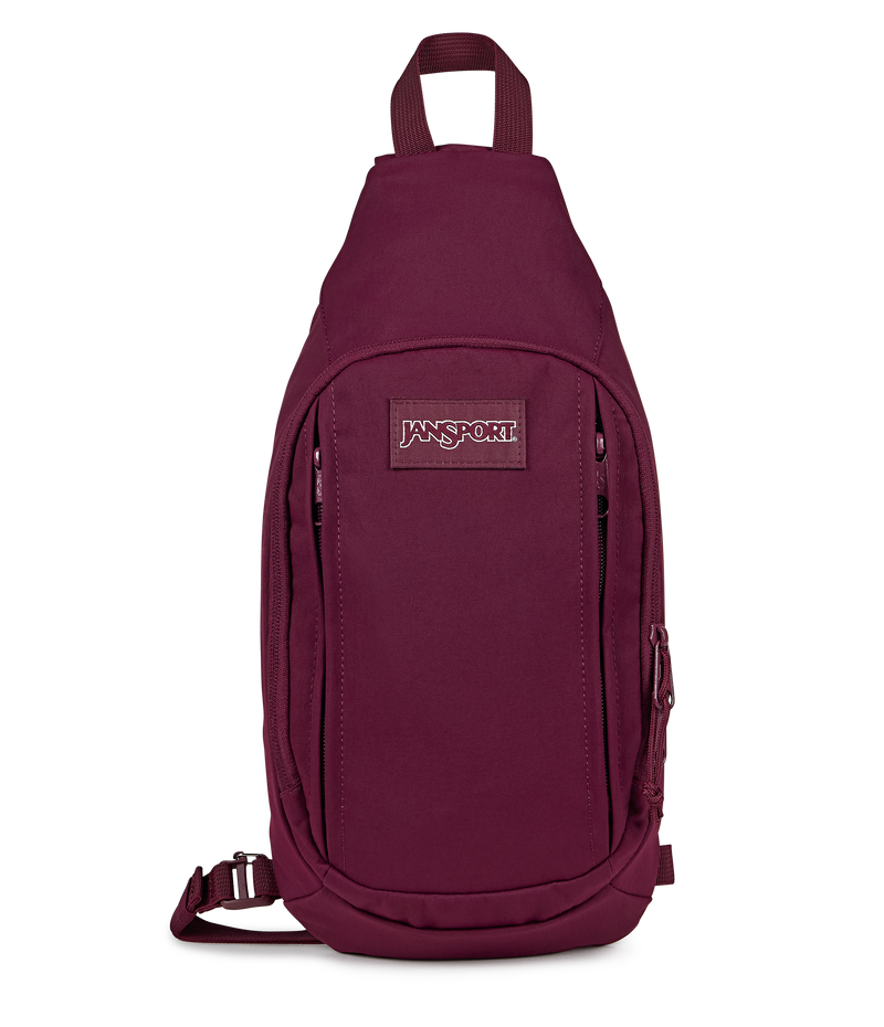 Jansport Move Sling FX, Main, color, Cherry Lacquer