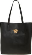 Versace Medusa Leather Tote Bag
