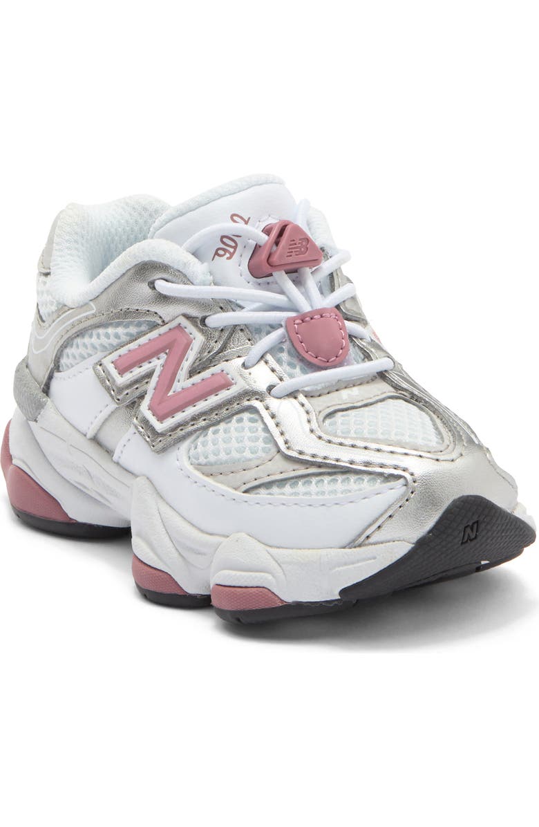New Balance Kids' 9060 Sneaker, Main, color, Nb 103 White/ Rosewood