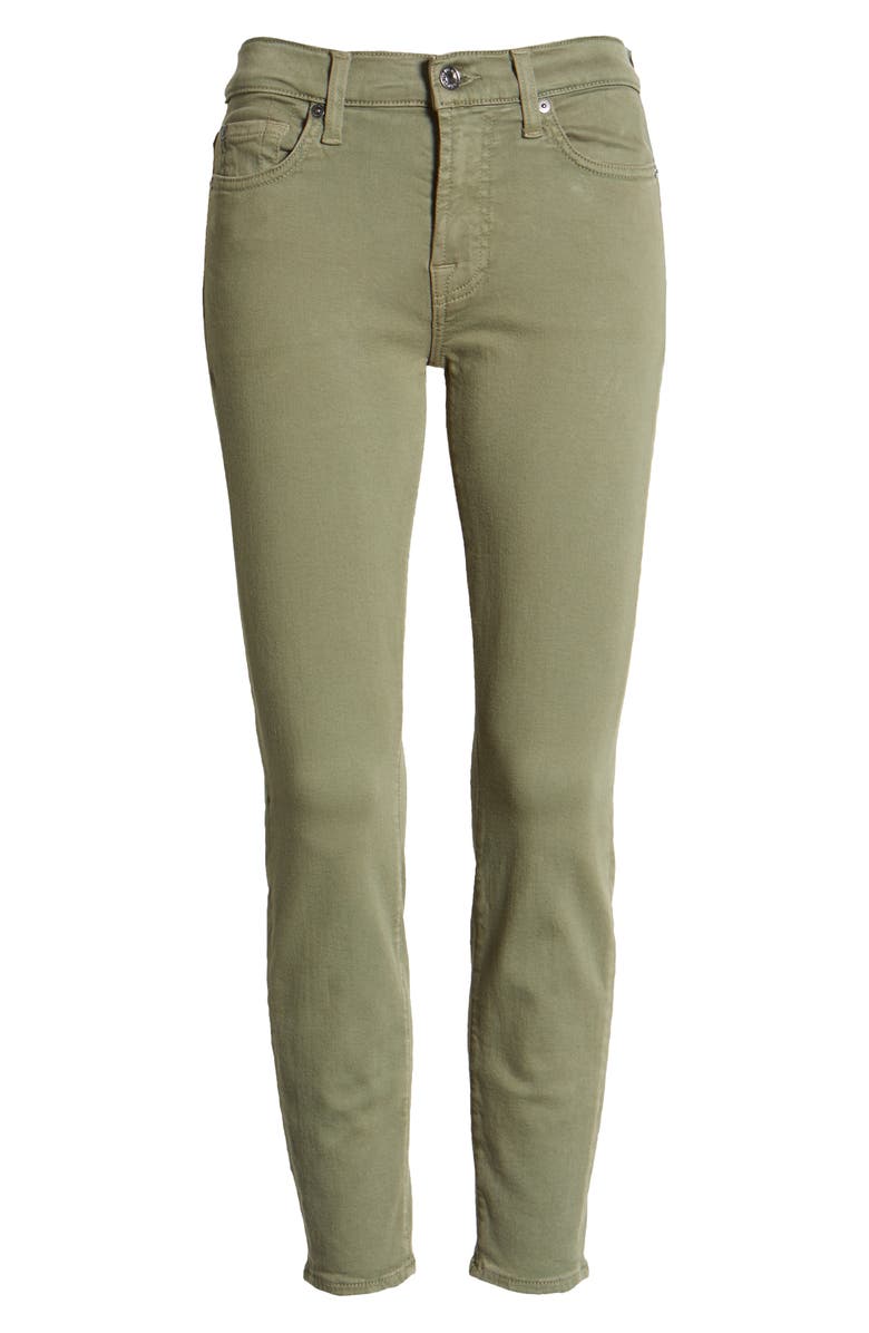 7 For All Mankind <sup>®</sup> Ankle Skinny Jeans, Alternate, color, 