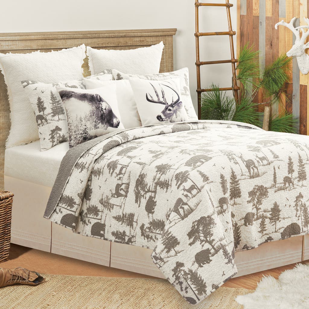 C & F Home C&f Home Henderson Hideaway Cotton Quilt Set In Sand