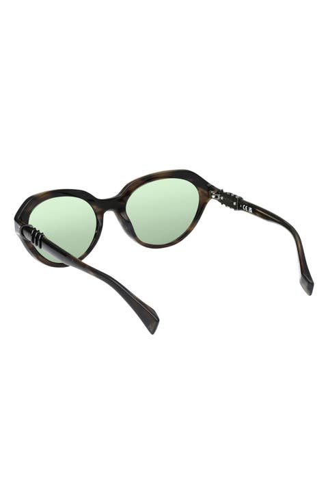 54mm Round Sunglasses