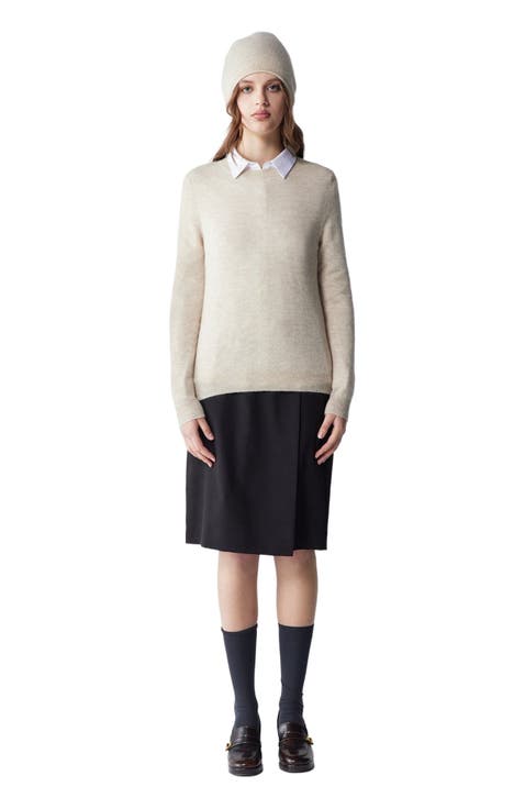 $99 Cashmere Hat & Sweater Set