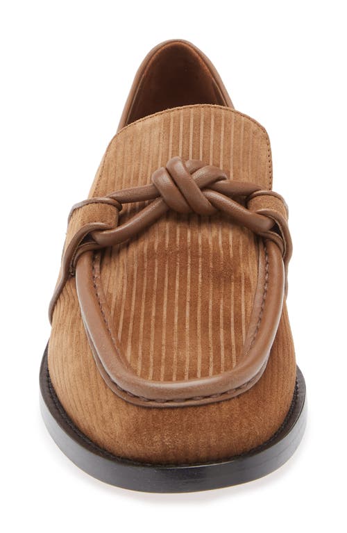 Bottega Veneta Astaire Knot Bit Loafer In Brown