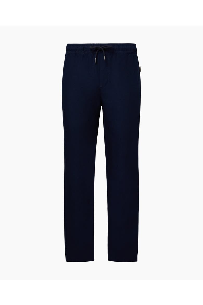 Air Linen Pull-on Pant, Alternate, color, DEEP NAVY