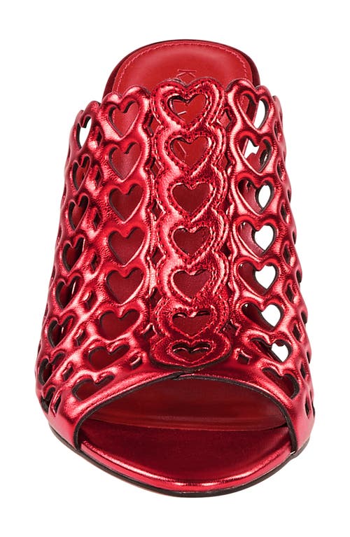 Katy Perry The Laterr Mule In Heart Red
