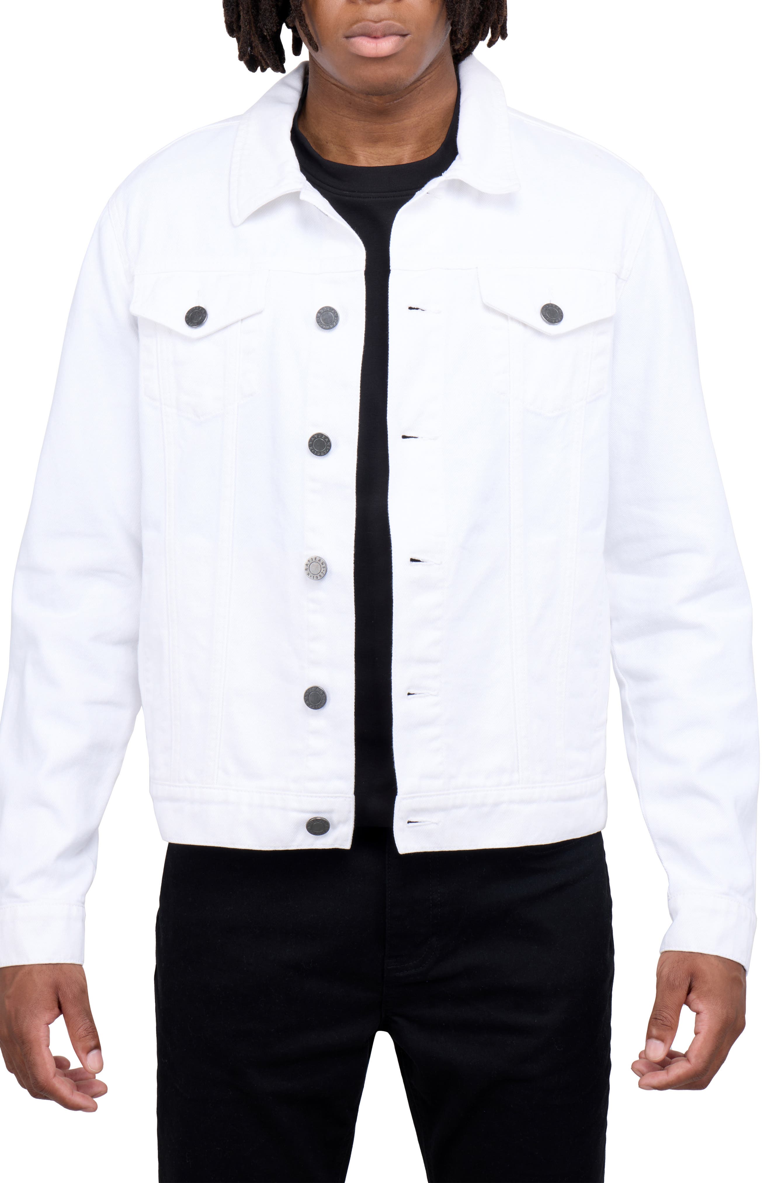 XRAY Slim Washed Denim Jacket