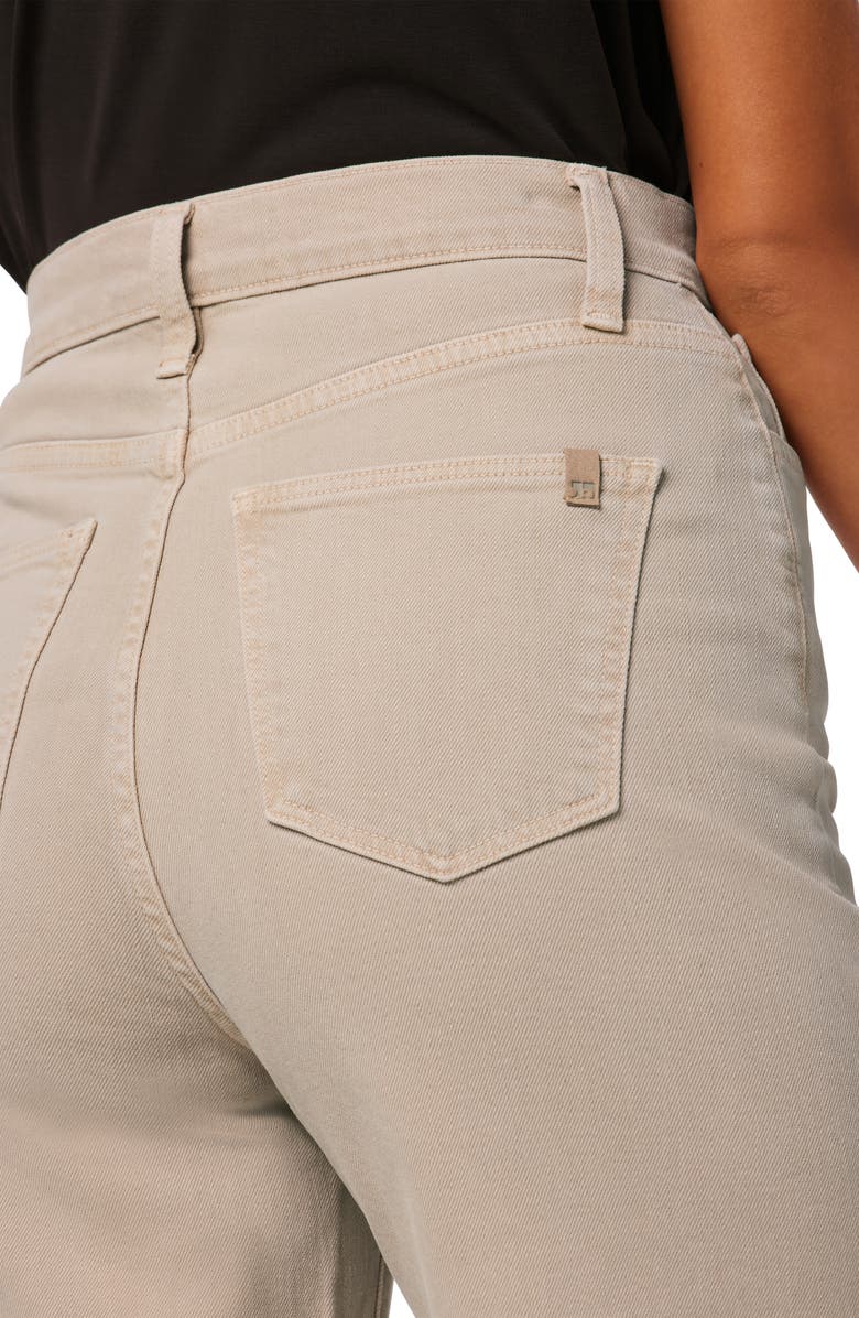 Joe's The Mia High Waist Cuff Raw Hem Wide Leg Jeans, Alternate, color, 