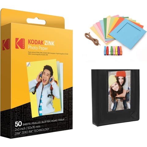 Zink Photo Paper Bundle 2x3 (50 Pack)