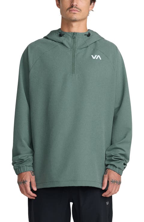 Canyon Water Repellent Quarter Zip Hoodie