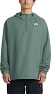 RVCA Canyon Water Repellent Quarter Zip Hoodie