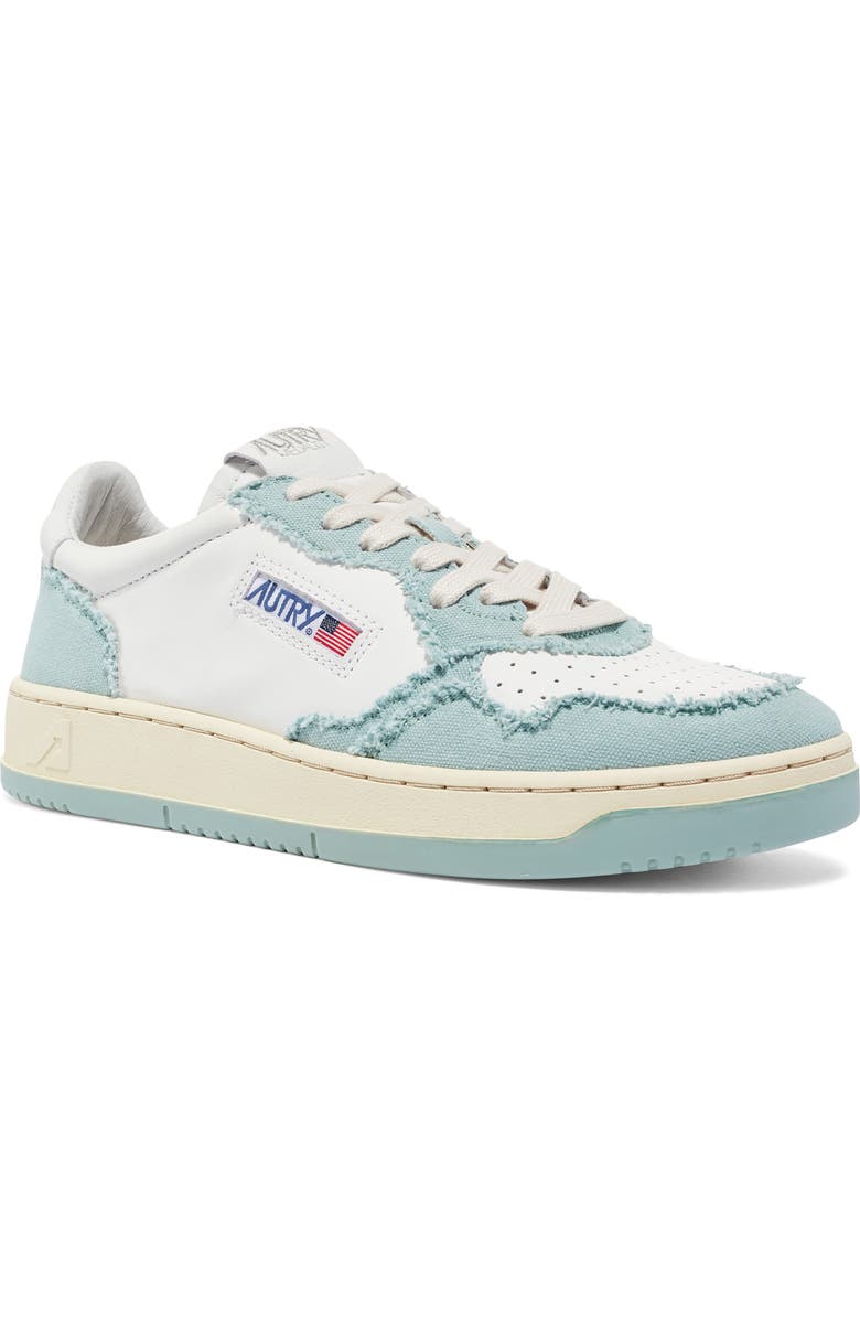 AUTRY Medalist Low Top Sneaker, Main, color, Bicolor Blue Surf Canvas
