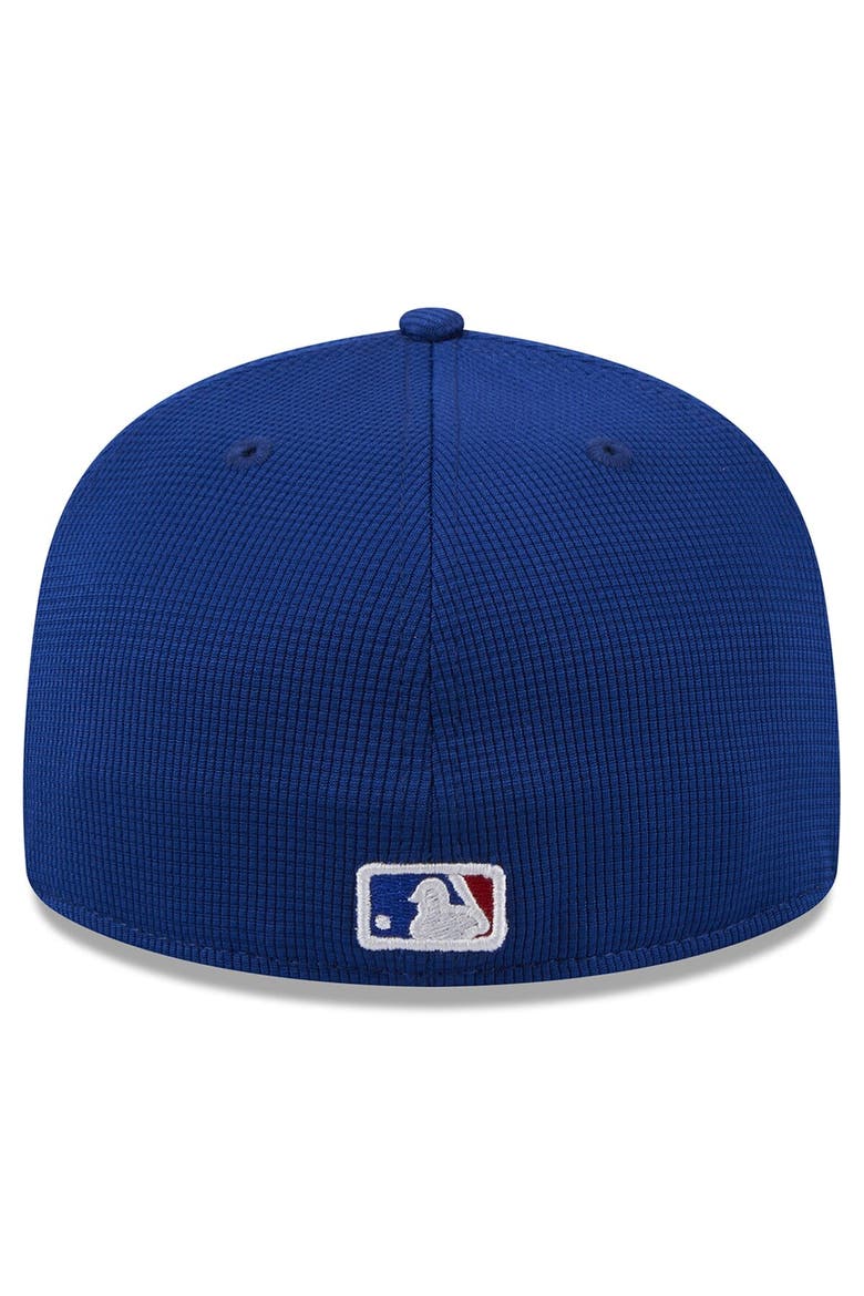 Men's New Era  Royal Chicago Cubs 2024 Batting Practice 59FIFTY Fitted Hat, Alternate, color, Royal