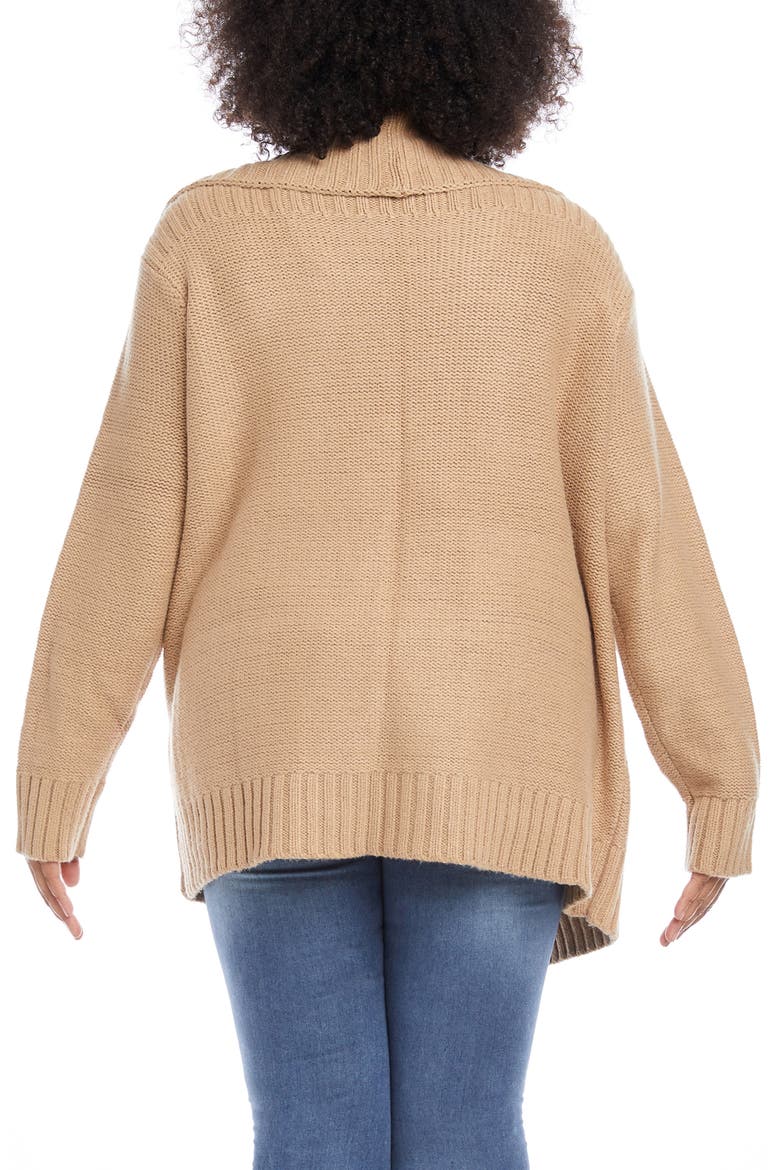 Shawl Collar Cardigan, Alternate, color, CAMEL