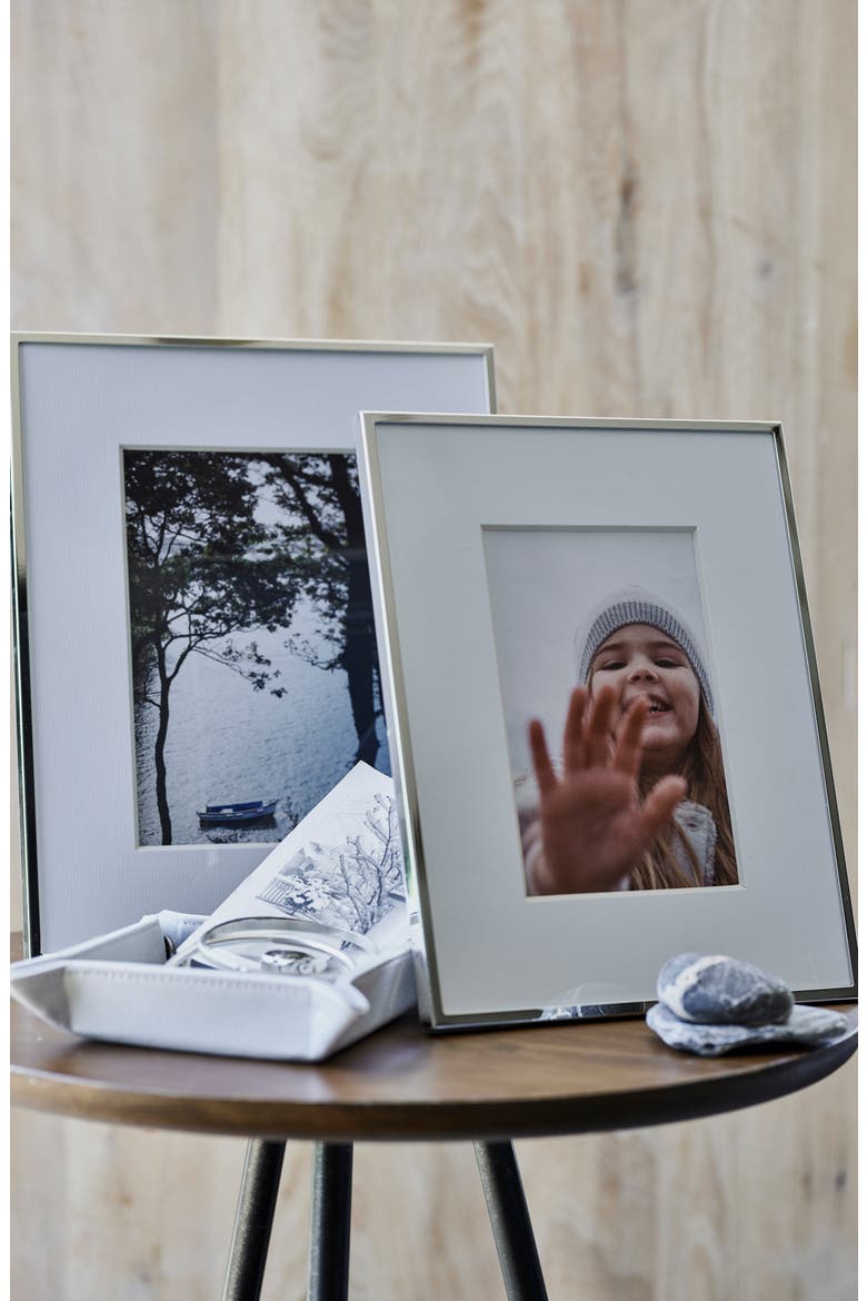 Fine Silver Plated Picture Frame, Alternate, color, SILVER