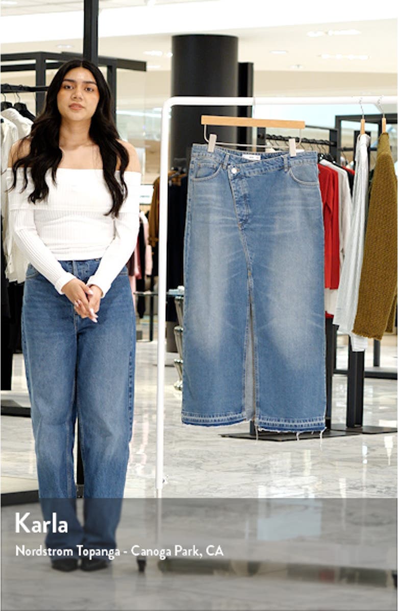 Falda Mermaid Denim Maxi Skirt, sales video thumbnail