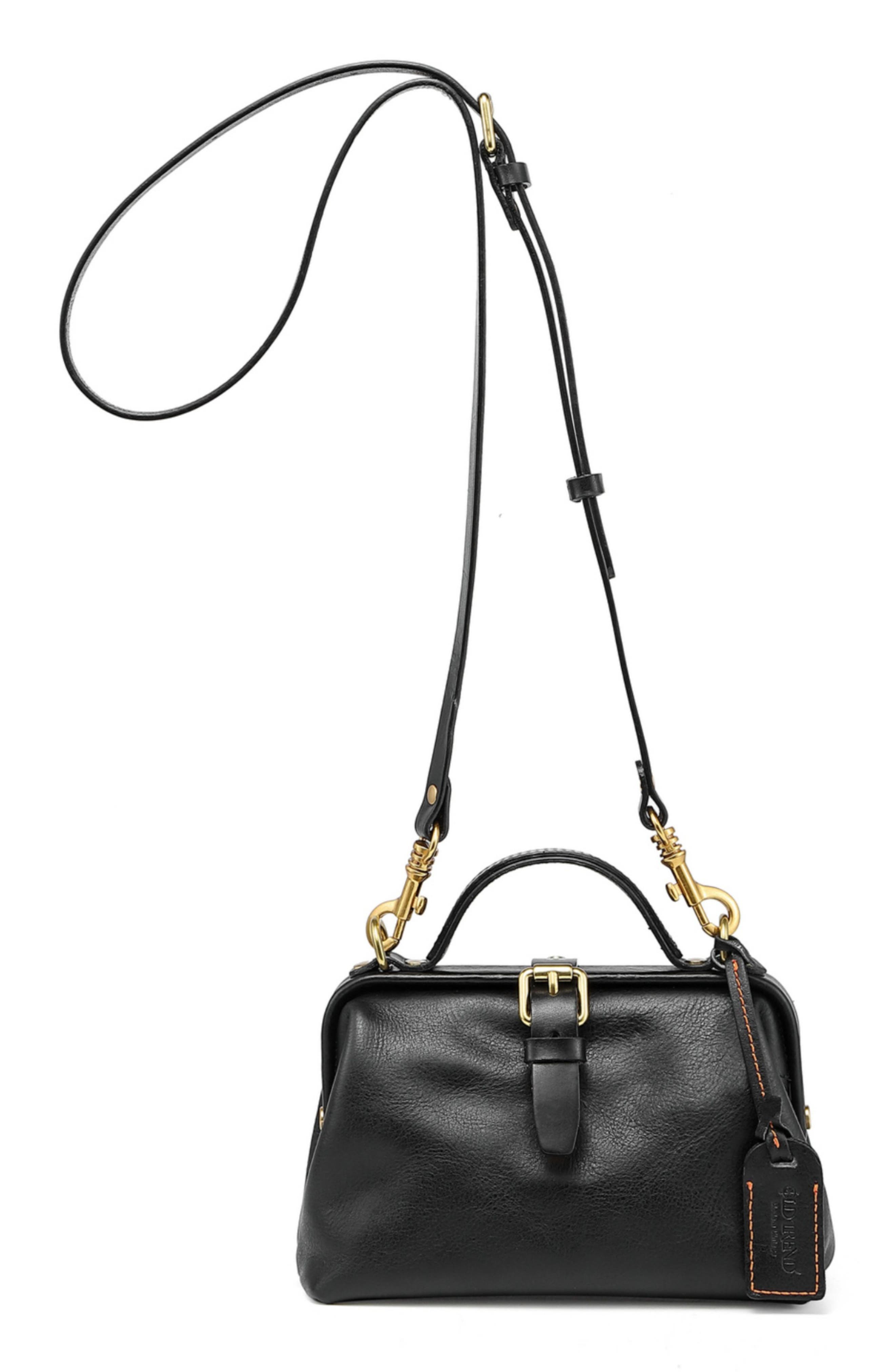 Doctor Crossbody Bag, Alternate, color, BLACK