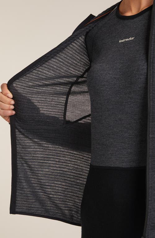 Icebreaker 200 Realfleece™ Descender Zip Hoodie In Gray