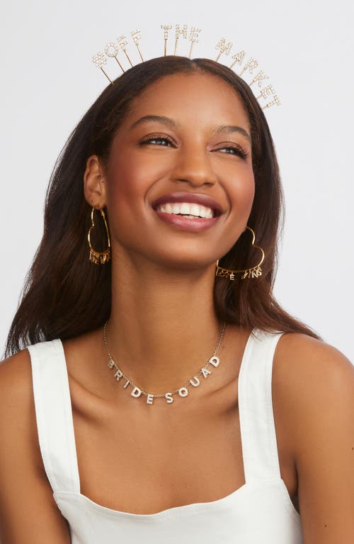 Kleinfeld Cubic Zirconia Bride Squad Necklace