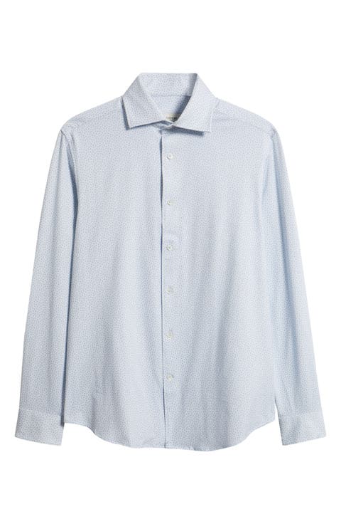 Devon OoohCotton® Paisley Print Long Sleeve Button-Up Shirt