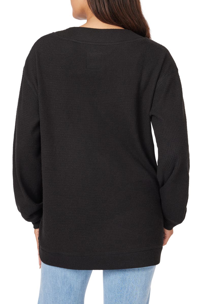 C & C California Kyle Rib Waffle Tunic, Alternate, color,