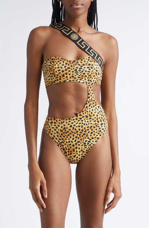 ワンピース水着 Versace Jellyfish One-Piece Swimsuit Versace Versace 