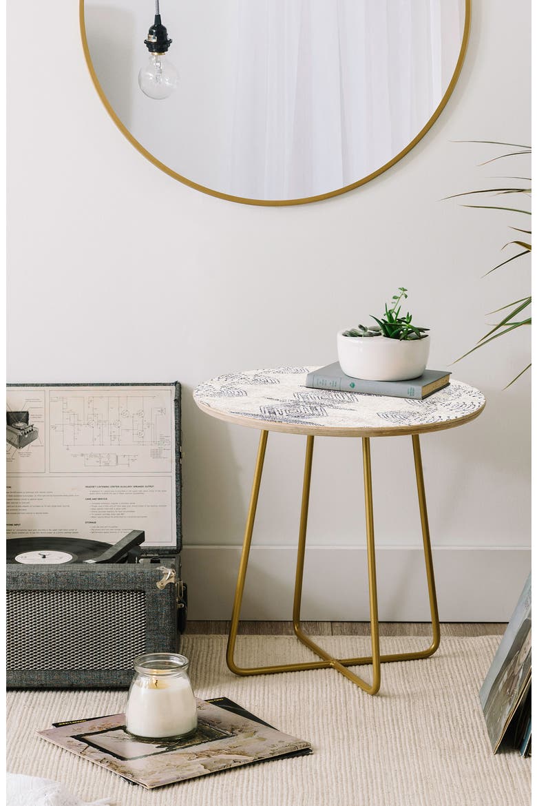 French Eris Side Table, Alternate, color, BLUE