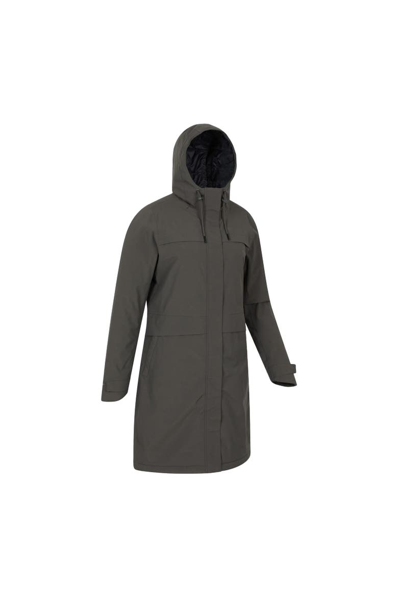 Avery Waterproof Long Length Jacket, Alternate, color, Khaki
