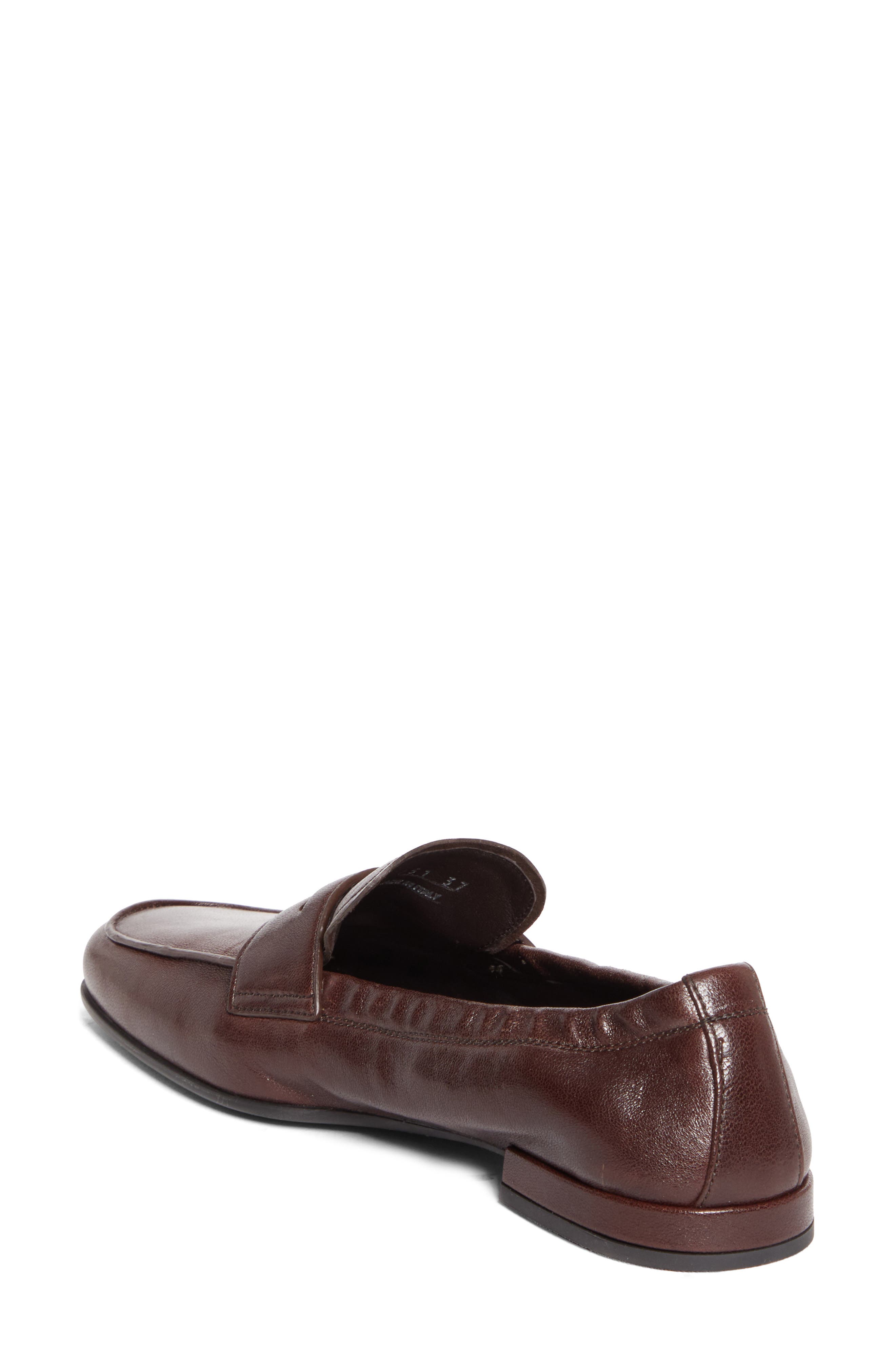 Soft Penny Loafer, Alternate, color, BROWN