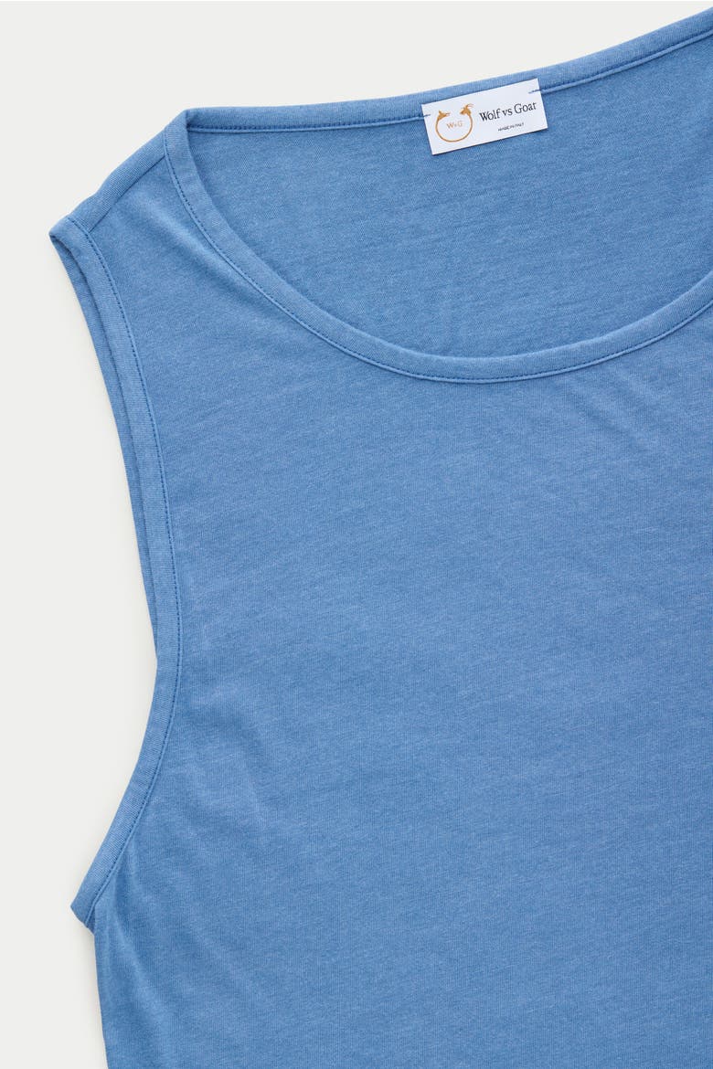 Light Weight Tank Top, Alternate, color, Moonlight Blue