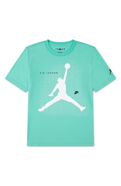 Kids' Jumpman Grid Blur T-Shirt (Big Kid)