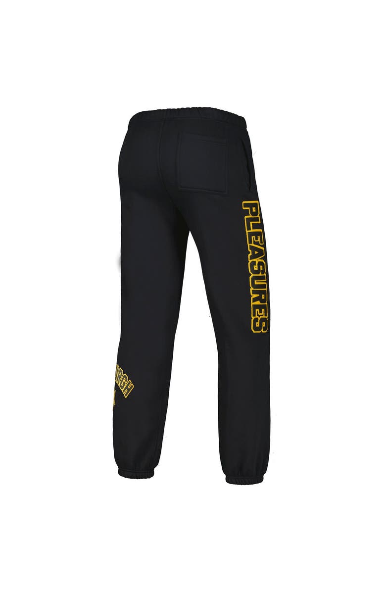 PLEASURES Men's PLEASURES Black Pittsburgh Pirates Opening Day Sweatpants, Alternate, color, 