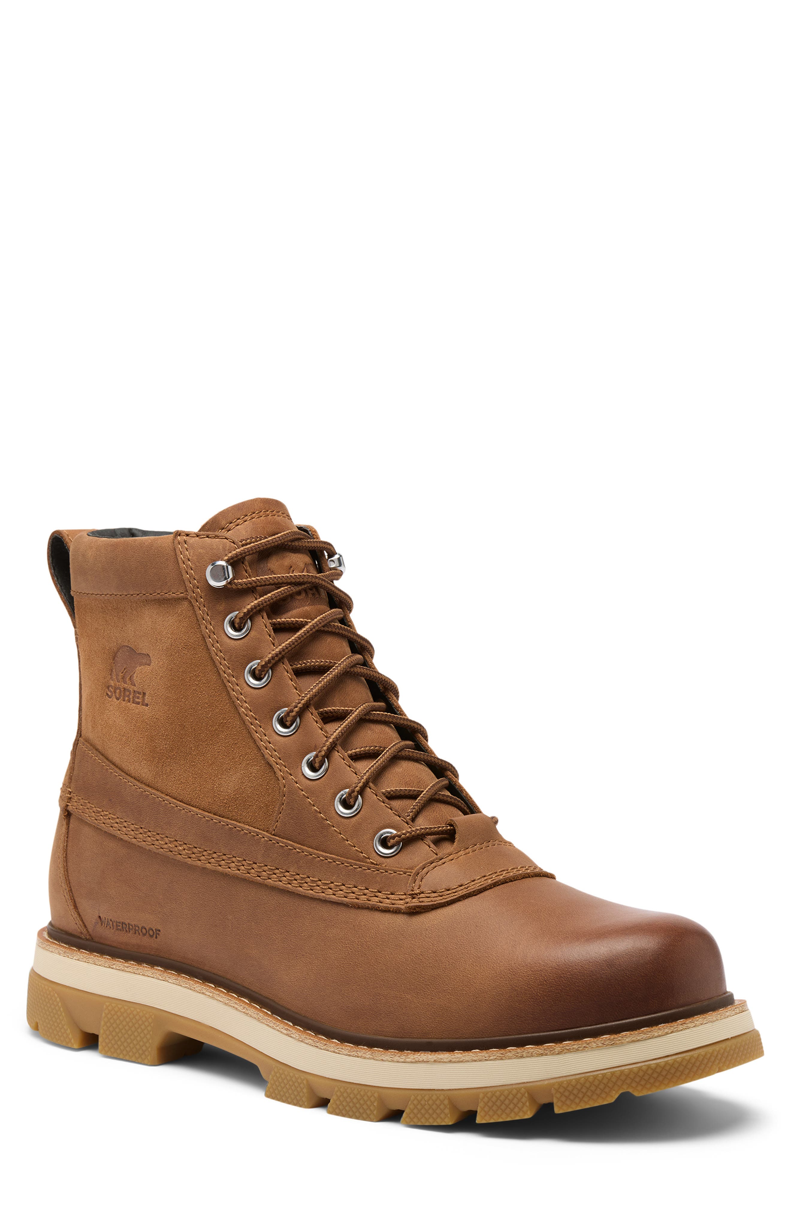 Lark-47 Waterproof Boot, Main, color, VELVET TAN/ VELVET TAN