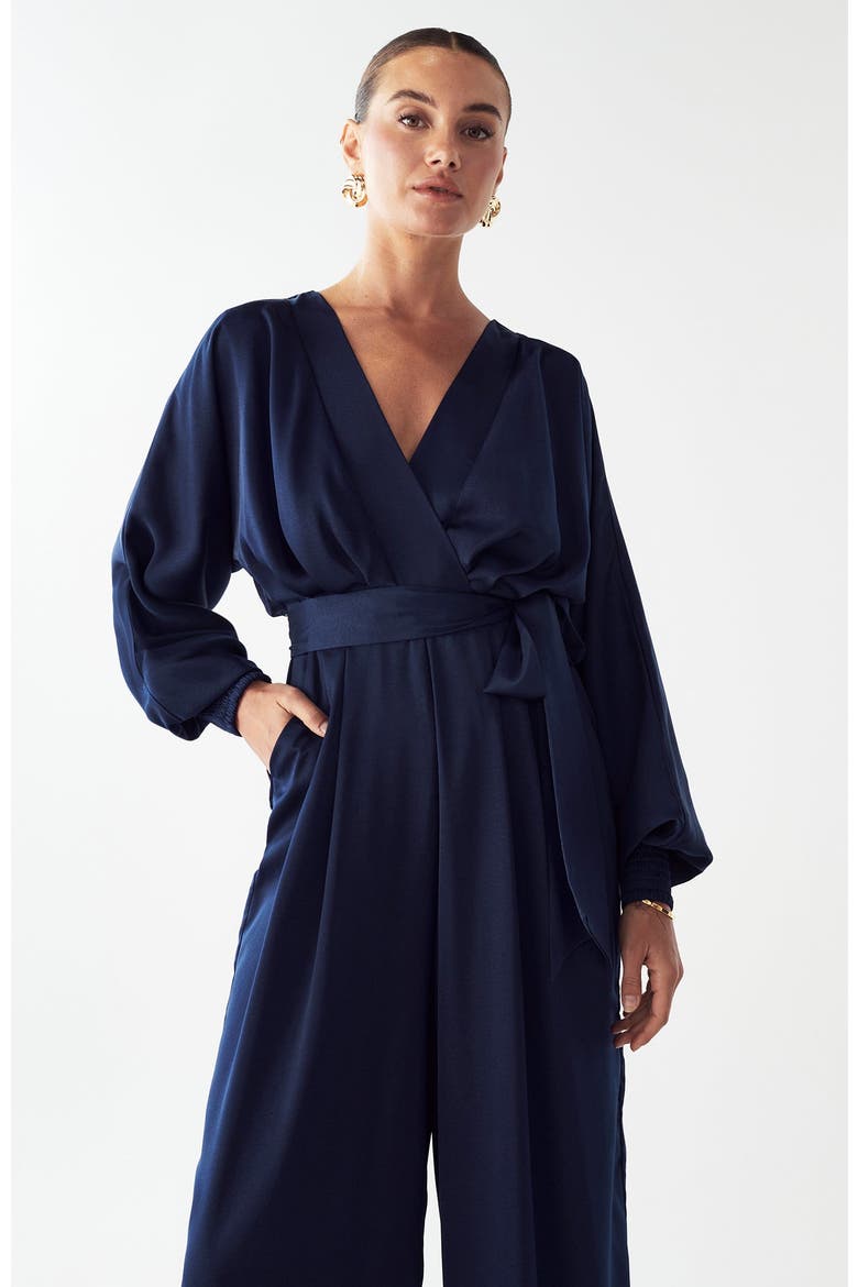 Salem Jumpsuit, Alternate, color, Navy Blue