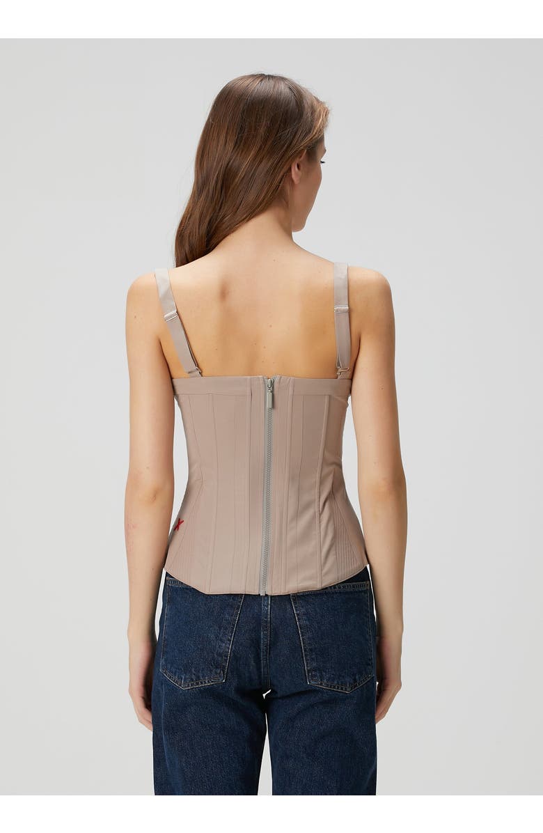 PCFG Corset Top, Alternate, color, Beige