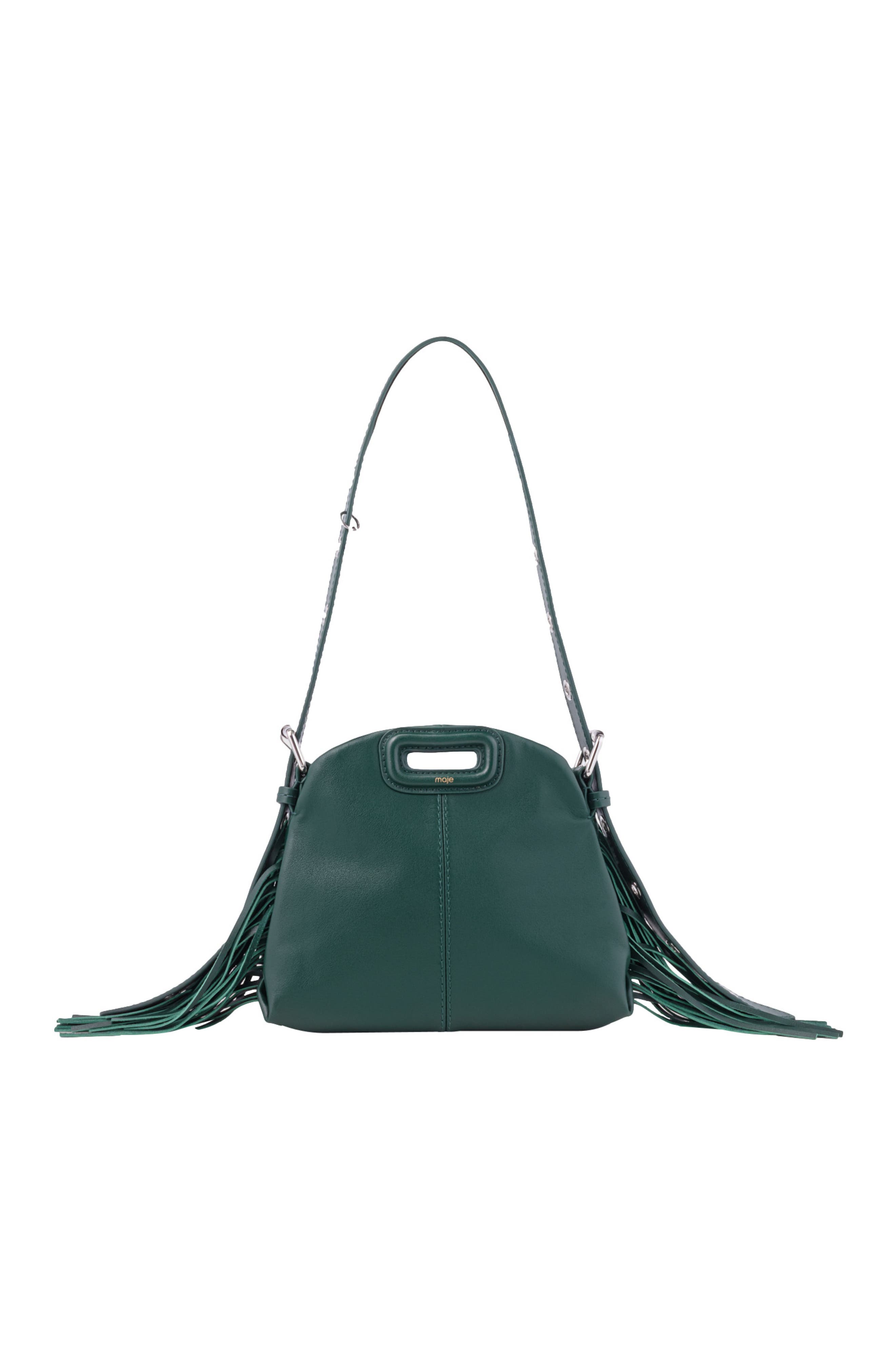 Smooth leather mini Miss M bag, Main, color, Tobacco