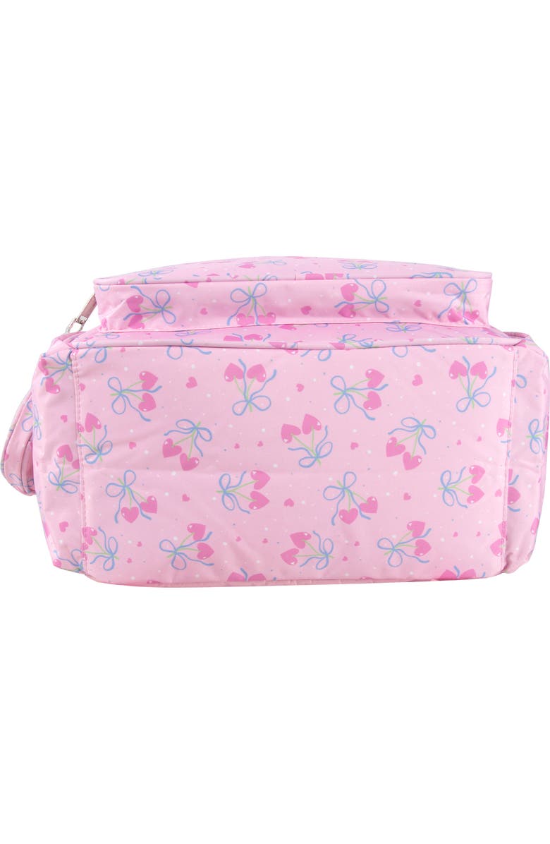 Jessica Simpson Kids' Cherry Print Nylon Backpack, Alternate, color, Pink